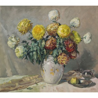 WINKLER, WILHELM (1882-1964), "Blumenstilleben"