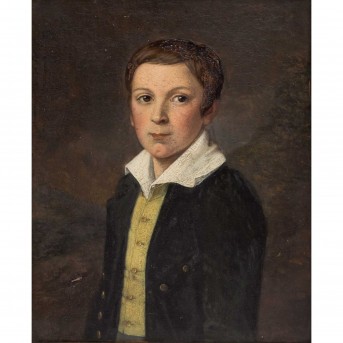 Painter 18th/19th century, "Portrait of a boy", probably the son of F. B. OSIANDER,