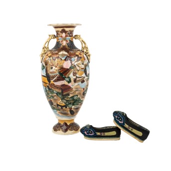 Zwei Teile. CHINA, 1. Hälfte 20. Jh..