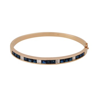 Armreif mit 8 Baguettediamanten