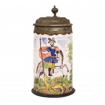 Walzenkrug, wohl 18. Jh.