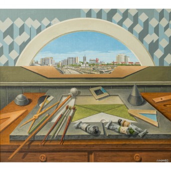 ENGBARTH, OTTO (1935-2012), 'View from me to red',