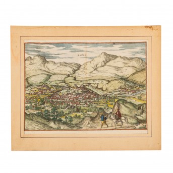 HOGENBERG, Frans & BRAUN, Georg (16. Jh.), "Loxa" - Loja in Spanien,