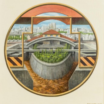 ENGBARTH, OTTO (1935-2012), "A Green Island",