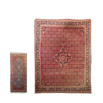 2 Orientteppiche, 20. Jh.: