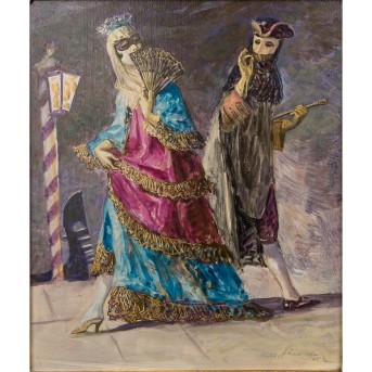 SCHNEIDER,MAX (1903-1980) 'Carnival in Venice'