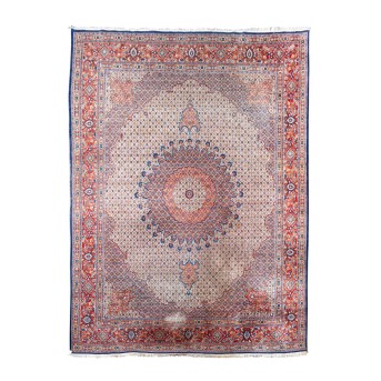 Orientteppich. MOUD MAHI/PERSIEN, 20. Jh., 326x288 cm.