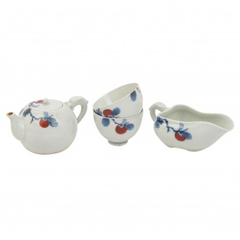 Tea set for 2 persons. JAPAN, Brand: Arita and Kutani