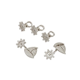 MICHELE DELLA VALLE Smoking Set 'Sailing',