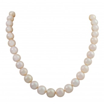 Collier aus 41 Südseeperlen,