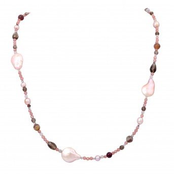 Edelsteinkette mit Achaten