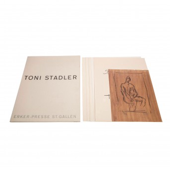 STADLER, TONI (auch Anton, 1888-1982), 5 Lithographien 'Claire', Erker-Presse, St. Gallen,