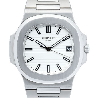 PATEK PHILIPPE PATEK PHILIPPE Nautilus "Jumbo" Herrenuhr, Ref. 5711/1A-011. Full Set 2013.