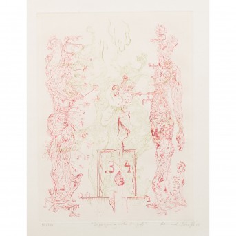 SCHULZE, BERNHARD (1915-2005), 'Begegnung roter Migofs',