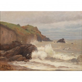 MALER DES FRÜHEN 20. JAHRHUNDERTS 'Küstenlandschaft'