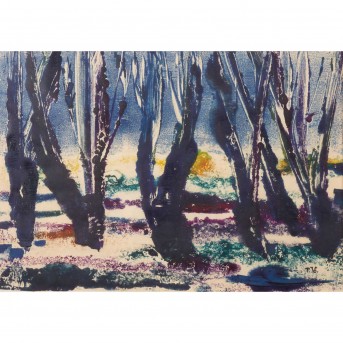 MONOGRAMMIST 'Swamp Landscape '1957