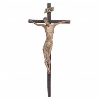 BILDSCHNITZER 19./20. Jh., 'Kruzifix',