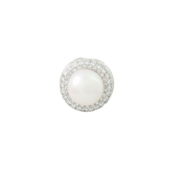 LAUDIER clasp, with Akoya cultured pearl 