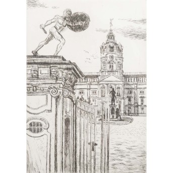 OSKAR, das ist HANS BIERBRAUER (1922-2001), 'Berlin, Schloss Charlottenburg',