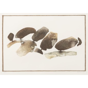 BRAUN, THEO (1922-2006), 'Abstrakte Komposition',