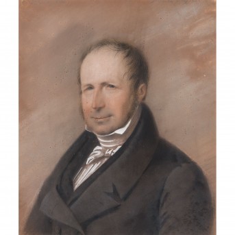 PORTRAIT PAINTER OF THE 19th CENTURY 'Portrait of a distinguished gentleman' 