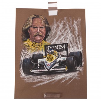 KUJAU, KONRAD PAUL,attr. (1938-2000), 'Keke Rosberg',