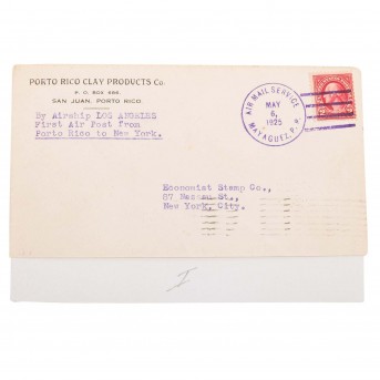 Zeppelin / USA-Flug 'LOS ANGELES' LZ 126 (ZR 3)