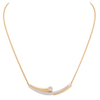 Collier mit Brillant
