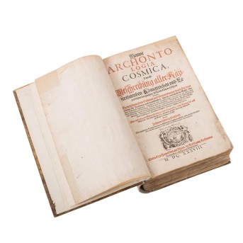 Seltenheit: Kosmographie mit Kupferstichen Merians, Deutschland 1.H. 17.Jh. -