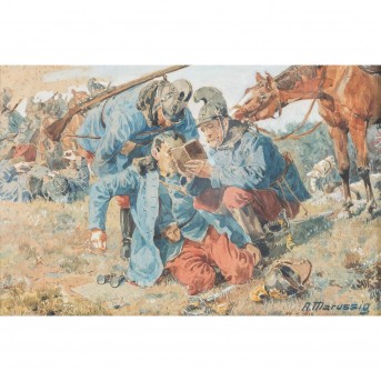 MARUSSIG, ANTON (1868-1925) 'His Last Order'.