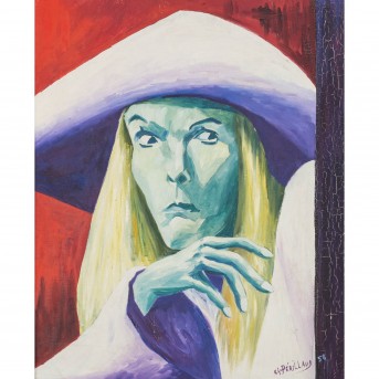 PÉRILLAUD, CHRISTIANE (1929-2004), 'Surreal Portrait',