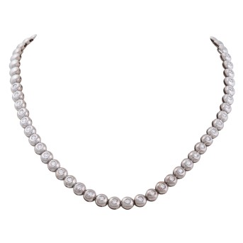 Collier mit 36 Brillanten