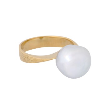 Ring mit Südseeperle,