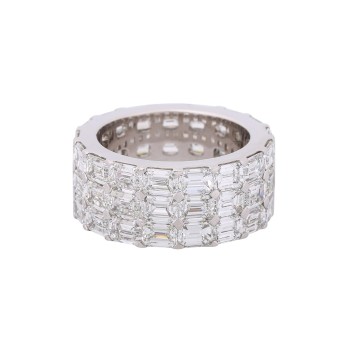 WEMPE memo ring with 51 diamonds