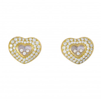 CHOPARD clip earrings 'Happy Diamonds', 