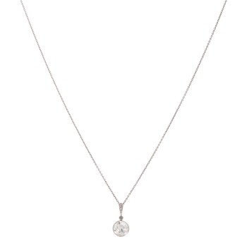 Anhänger mit Diamant im Altschliff