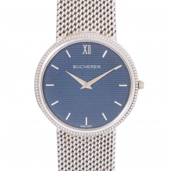 BUCHERER BUCHERER 18K Weißgold Armbanduhr Ref. 255-026.
