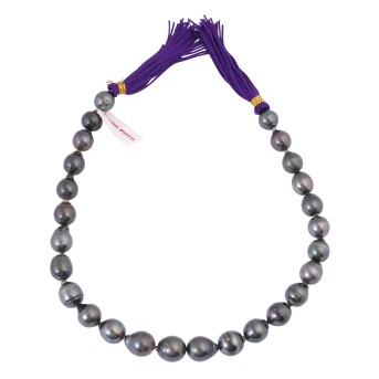 Strang Tahitiperlen 12,5-14,6 mm,