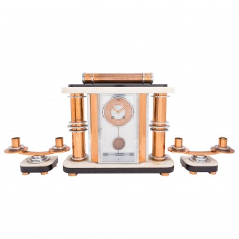 ART DECO-KAMINGARNITUR