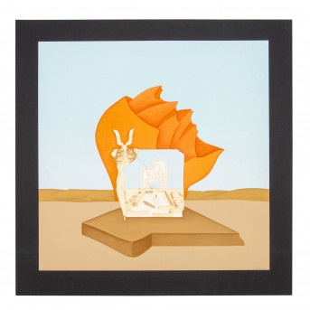 STOCK, URSULA (geb. 1937), 'Abstrakte Komposition', 1978,