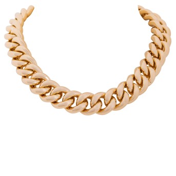 Collier im Panzermuster,