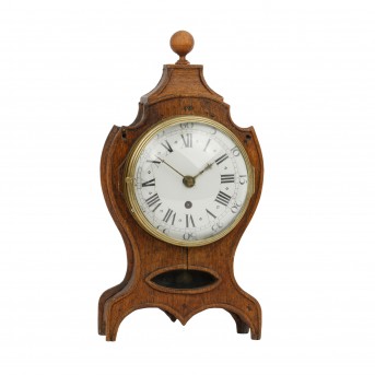 FRÜHE PENDULE MIT EISENWERK,