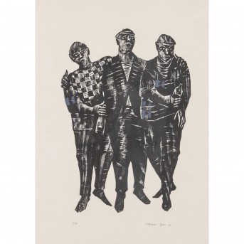 GROß, VOLKMAR (1927-1992) 'Figuren' 1962