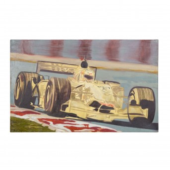 KÄSER, PETER OSKAR (born 1966), 'Mercedes Formula 1 racing car', around 2002 to 2004,