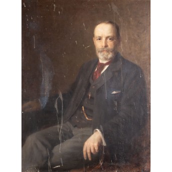 DÖRING, WILLI (1850-1915) 'Walter Quincke Kgl. Handelsrichter Berlin'