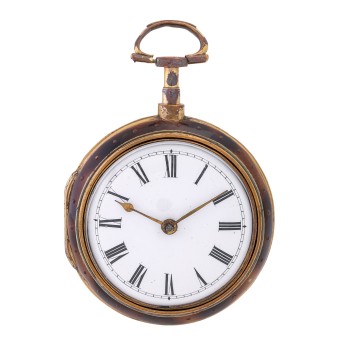 RICHARDSON LONDON RICHARDSON London antike Spindeltaschenuhr.