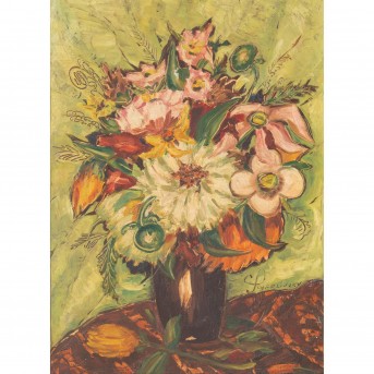 SCHERLINZKY (Maler/in 20. Jh.), 'Blumenstillleben',