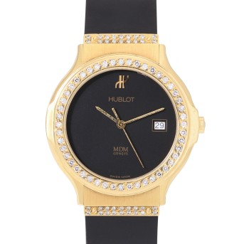 HUBLOT HUBLOT Classic MDM Herren Armbanduhr Ref. 1520 mit Diamanten.
