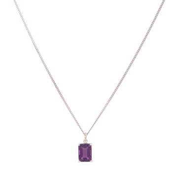 Anhänger mit Amethyst, ca. 9,8 ct,
