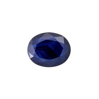 Oval fac. Saphir ca. 5,2ct,